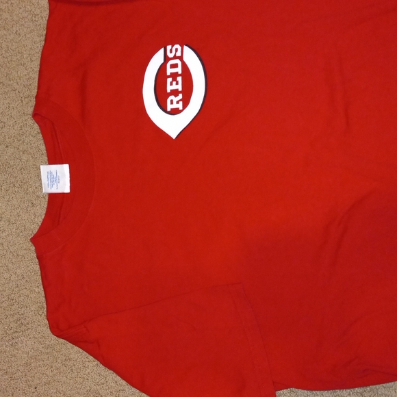 Men's Cincinnati Reds #27 Jeff Keppinger t shirt - Picture 1 of 2